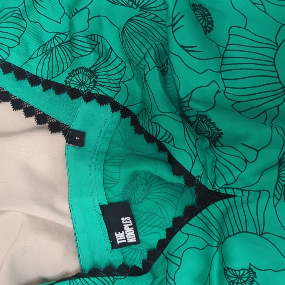 NWOT Kooples Green Top - Poppy Tank - Size Small - Picture 4 of 5